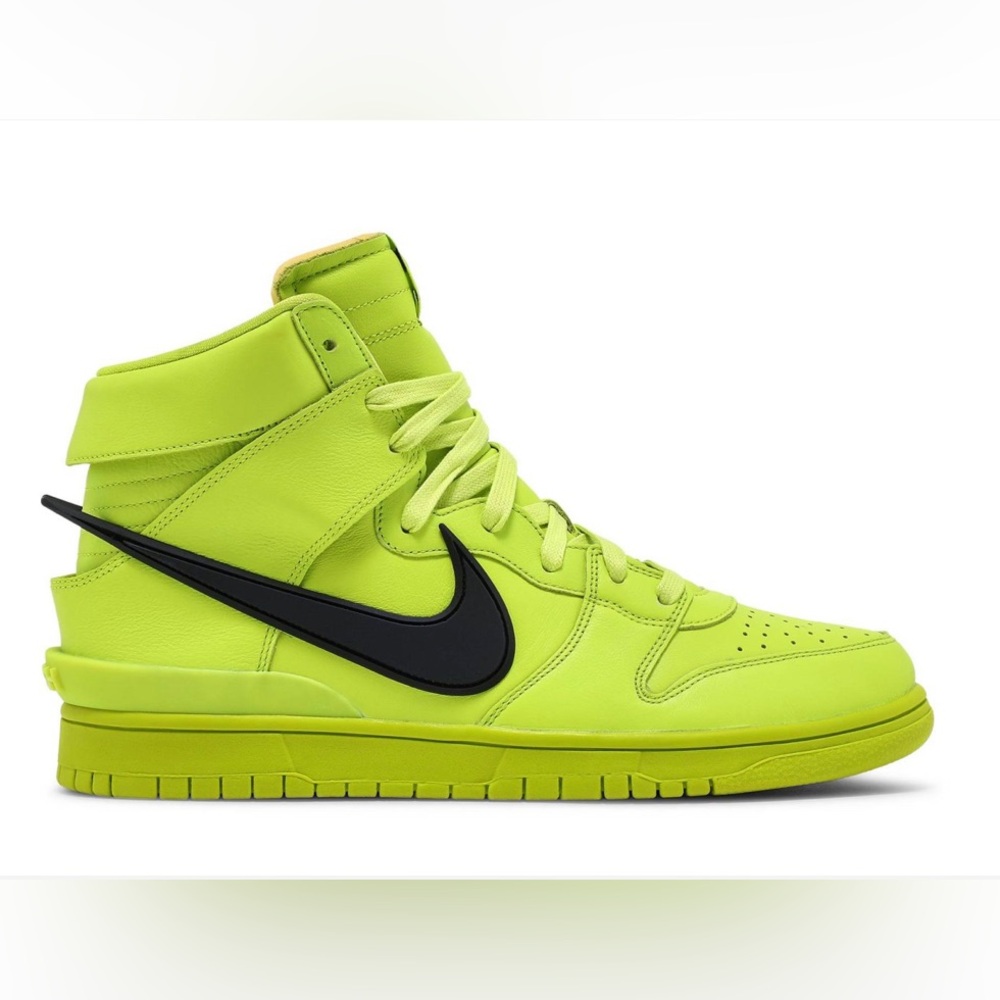 NEW Nike Dunk High x AMBUSH ‘Flash Lime’ | M 6/ W 7.5
